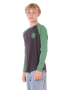 Boys Wettie Icon Long Sleeve T-Shirt in Grass Green
