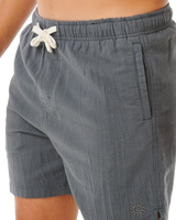 Pacific Rinse Rico Volley Shorts in Moss