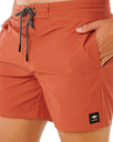 The Rip Curl Mens Mirage Retro Golden Hour Boardshorts in Baked Clay