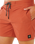 The Rip Curl Mens Mirage Retro Golden Hour Boardshorts in Baked Clay