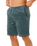 Premium Surf Cord Volley Shorts in Pine Night
