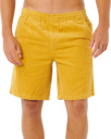 Premium Surf Cord Volley Shorts in Golden Hour