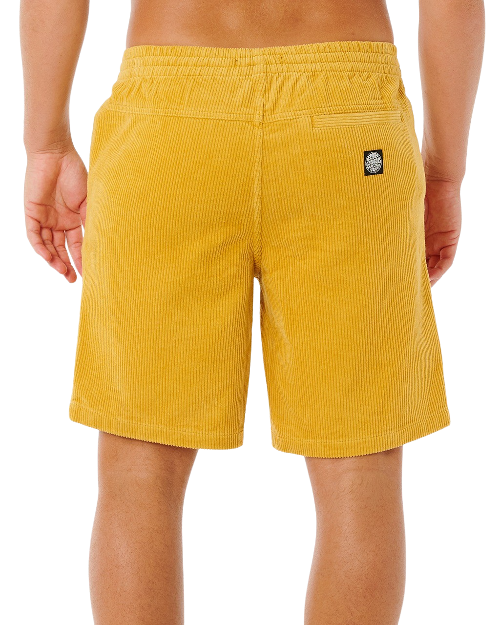 Premium Surf Cord Volley Shorts in Golden Hour