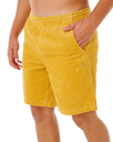 Premium Surf Cord Volley Shorts in Golden Hour