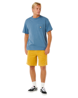 Premium Surf Cord Volley Shorts in Golden Hour