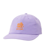 Mixed 6 Panel Cap in Purple