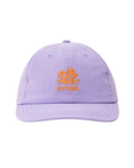 Mixed 6 Panel Cap in Purple