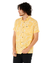 The Rip Curl Mens Cody Welsh Shirt in Mandarin Zest