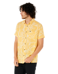 The Rip Curl Mens Cody Welsh Shirt in Mandarin Zest