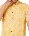 The Rip Curl Mens Cody Welsh Shirt in Mandarin Zest