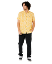 The Rip Curl Mens Cody Welsh Shirt in Mandarin Zest