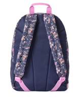 The Rip Curl Double Dome 24L Backpack in Navy & Pink