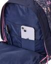 The Rip Curl Double Dome 24L Backpack in Navy & Pink