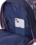 The Rip Curl Double Dome 24L Backpack in Navy & Pink