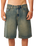 The Rip Curl Mens Archive Dirty Denim Walkie Shorts in Dirty Mid Blue