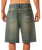 The Rip Curl Mens Archive Dirty Denim Walkie Shorts in Dirty Mid Blue