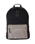 The Rip Curl Dome 18L Cord Backpack in Black