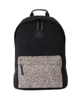 The Rip Curl Dome 18L Cord Backpack in Black