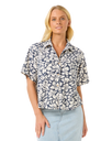 The Rip Curl Womens Las Dalias Shirt in Navy