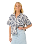 The Rip Curl Womens Las Dalias Shirt in Navy