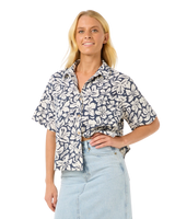 The Rip Curl Womens Las Dalias Shirt in Navy