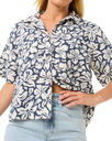 The Rip Curl Womens Las Dalias Shirt in Navy