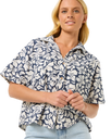 The Rip Curl Womens Las Dalias Shirt in Navy