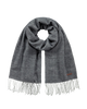 The Barts Mens Soho Scarf in Dark Heather