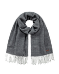 The Barts Mens Soho Scarf in Dark Heather