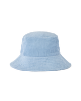 The Rip Curl Womens Icons Of Surf Bucket Hat in Washed Blue