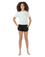 Girls Sunrise Crop T-Shirt in Mint