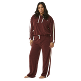 The Rip Curl Womens Revival Terry Hoodie in Plum