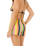 Neon Stripe Beach Shorts in Multi