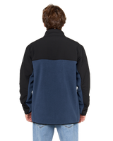 The Rip Curl Mens Anti Series Search Zip Fleece Jacket in Light Navy