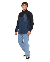 The Rip Curl Mens Anti Series Search Zip Fleece Jacket in Light Navy