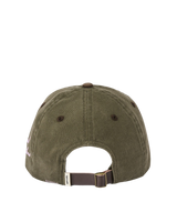 Mixed Montage Cap in Olive