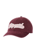 Mixed Montage Cap in Maroon