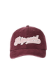 Mixed Montage Cap in Maroon