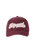 Mixed Montage Cap in Maroon