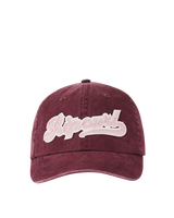 Mixed Montage Cap in Maroon