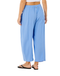 Premium Holiday Barrel Trousers in Cornflower Blue