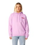 Surf Puff Heritage Hoodie in Bright Lilac