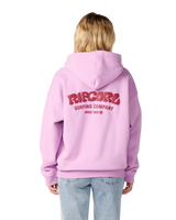 Surf Puff Heritage Hoodie in Bright Lilac