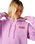 Surf Puff Heritage Hoodie in Bright Lilac