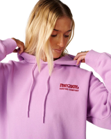 Surf Puff Heritage Hoodie in Bright Lilac