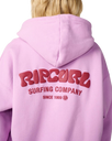 Surf Puff Heritage Hoodie in Bright Lilac