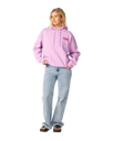 Surf Puff Heritage Hoodie in Bright Lilac