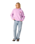 Surf Puff Heritage Hoodie in Bright Lilac