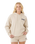 The Rip Curl Womens Surf Puff Heritage Hoodie in Natural