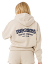 The Rip Curl Womens Surf Puff Heritage Hoodie in Natural